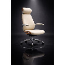 ARMANI Premium High Back Executive Office Chair with Headrest 